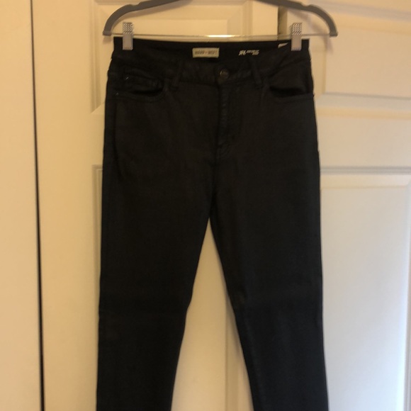 Brand New Skinny Black wax finish Jean - Picture 2 of 5